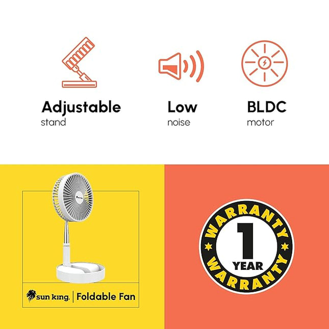 SUN KING High Speed Foldable Table Fan