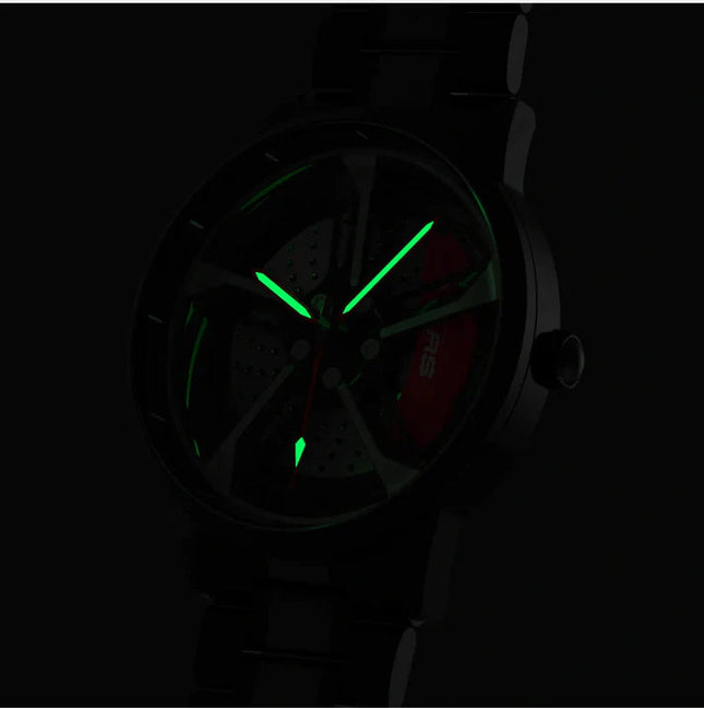 Skmei New Car Wheel Watch with Rolling Creative Fashion Analog Watch.